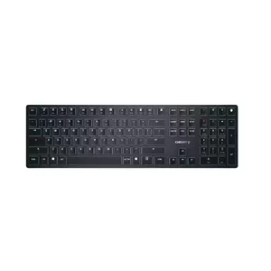 Klaviatūra CHERRY KW X ULP Universāla USB RF Bezvadu Bluetooth QWERTY Melna