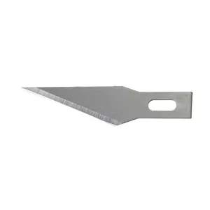 STANLEY No. 11 Hobby Knife Blades — Pack of 5, 0.5 mm thickness, 39.6 mm length
