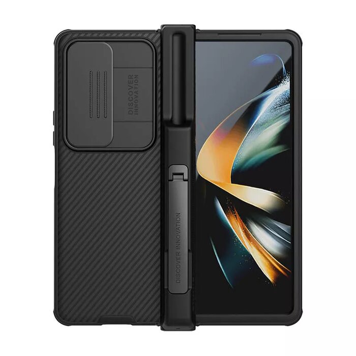 LOUIS VUITTON LV BLACK LOGO Samsung Galaxy Z Fold 4 Case Cover