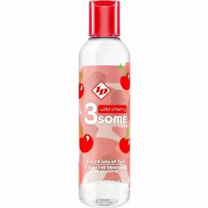 Personal lubricant ID 3SOME Wild Cherry 4 fl oz (118 ml)