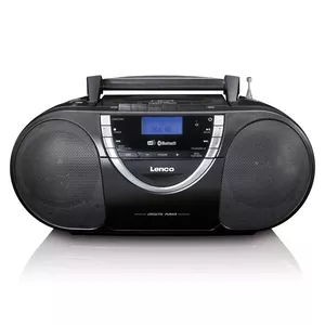 Personal CD player Lenco SCD-600 Black Silver DAB+ FM PLL