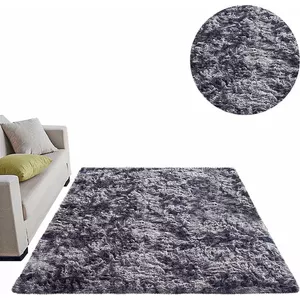 Rug Strado Ombre Shaggy 200x300 cm Dark Grey — shaggy area rug, 200×300