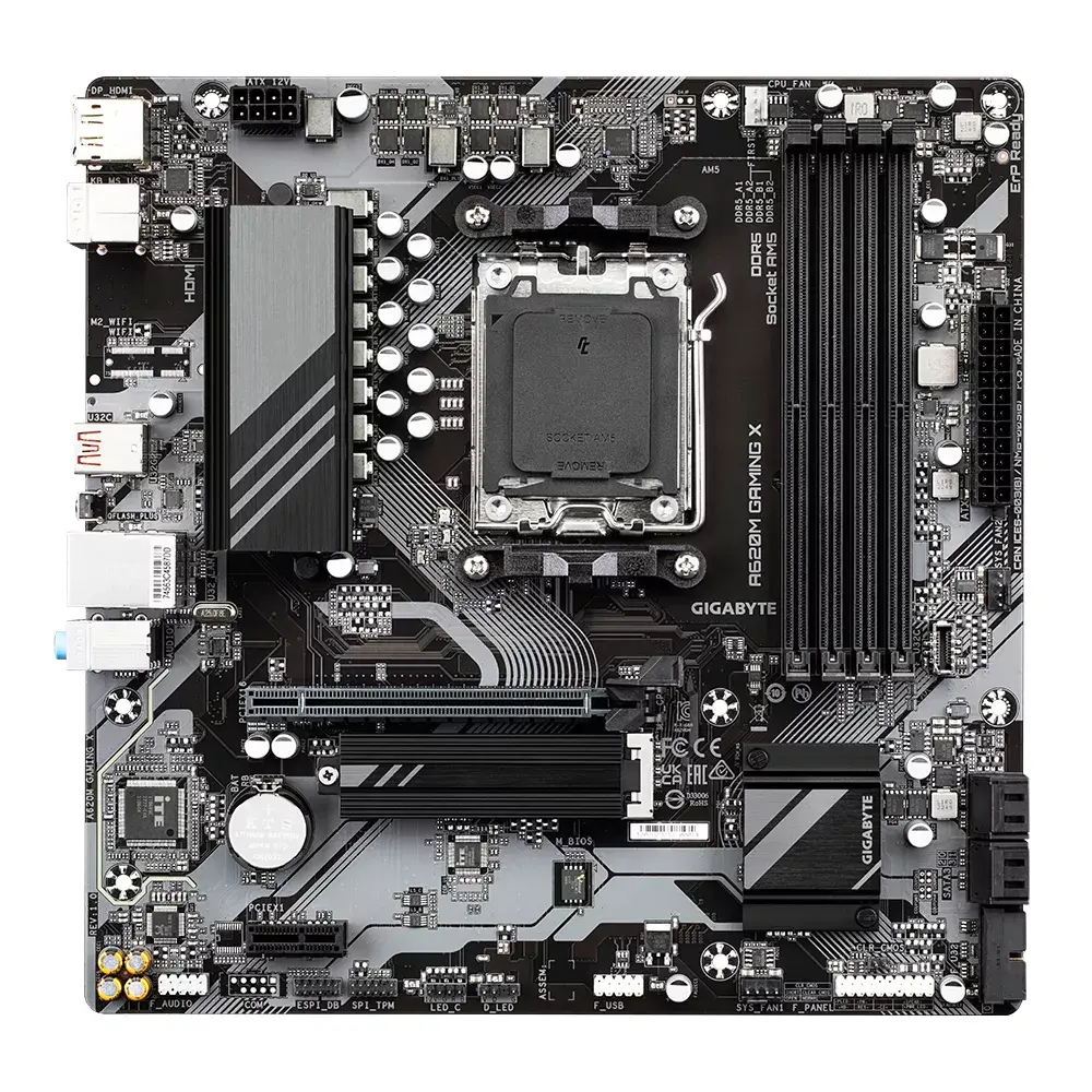 Pamatplate GIGABYTE A620M GAMING X, A620 Photo 2