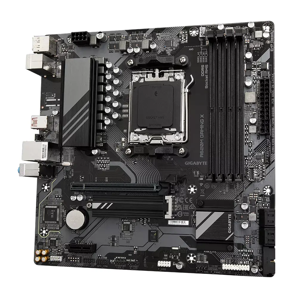 Pamatplate GIGABYTE A620M GAMING X, A620 Photo 4