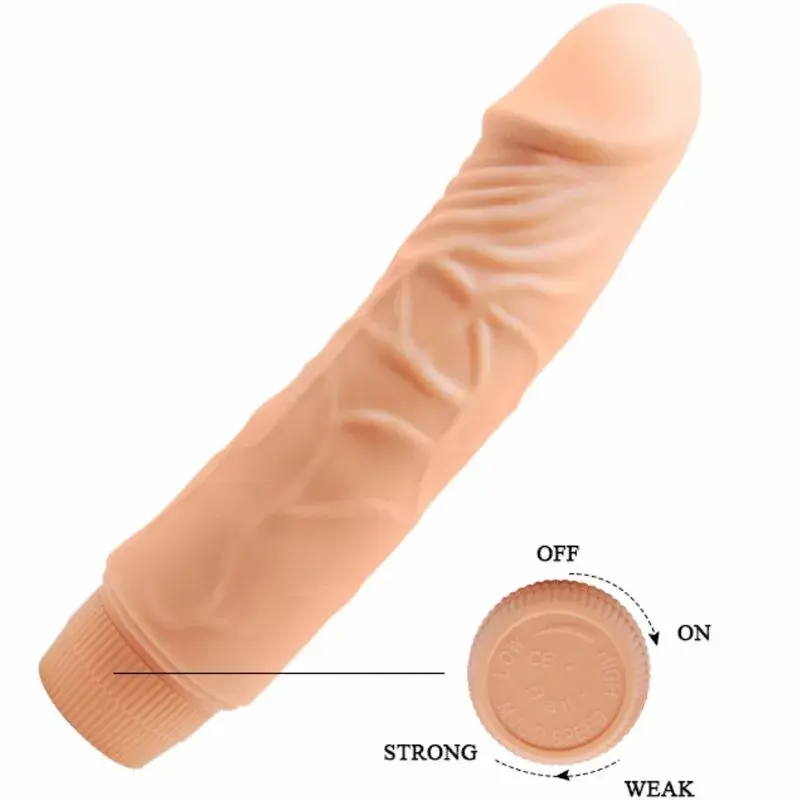 Vibrator BAILE BARBARA — silicone 20 cm Photo 6