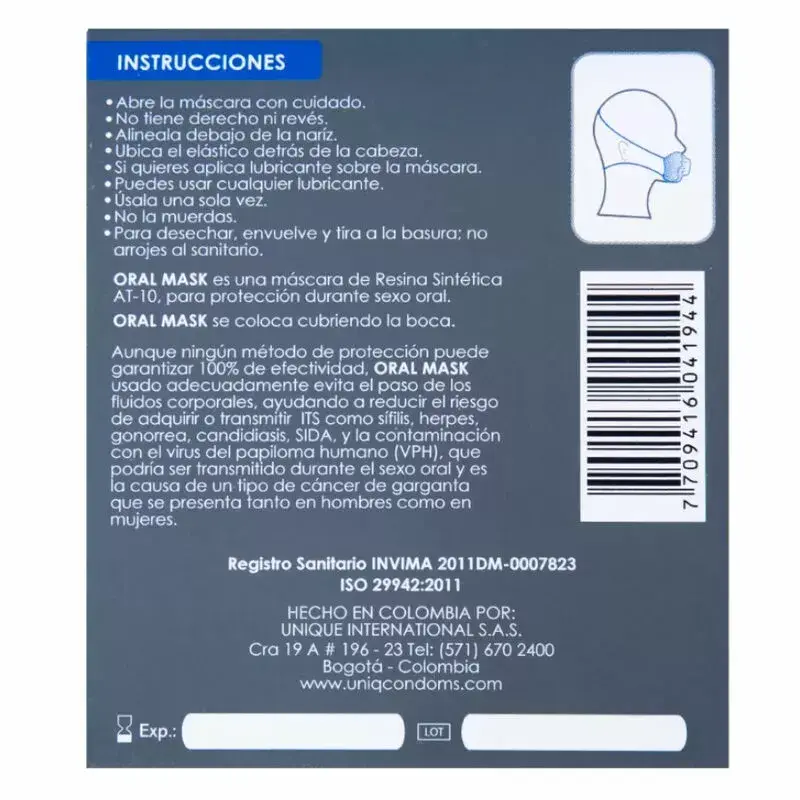Condoms Uniq Classic Latex Free 3 units Photo 2