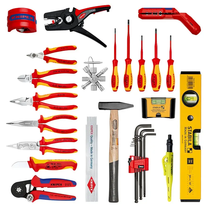 Knipex komplekts 00 21 50 E — 22 gab. Photo 4