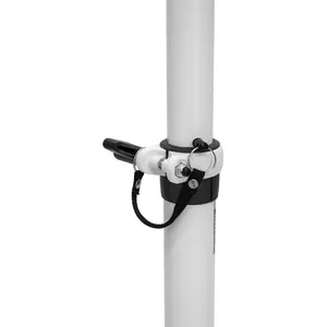 Speaker stand Omnitronic BPS-2 White — adjustable height, floor tripod for loudspeakers