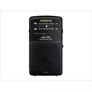 Sangean SR-35 radio Melns