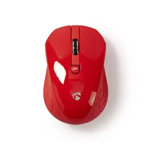 Bezvadu pele Nedis MSWS400RD sarkana 800, 1200, 1600 DPI