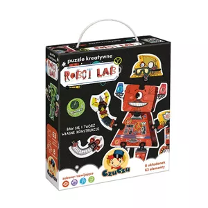 Образовательный пазл CzuCzu Robot Lab — 63 элемента, развивающая игра