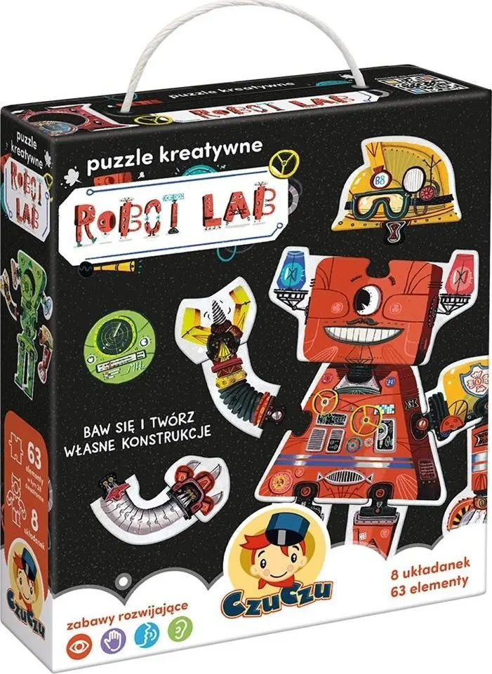 Puzzle CzuCzu Robot Lab — 63 pieces Photo 5