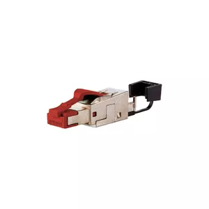 METZ CONNECT 25G RJ45 field plug pro wire connector Red