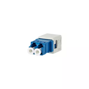 METZ CONNECT 1402L00820MI fibre optic adapter LC/SM Blue, White