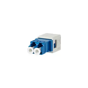 Оптический адаптер METZ CONNECT 1402L00820MI LC/SM Синий Белый Керамика