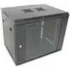 Wall-mount 19" rack XtendLan WS-9U-64-BLACK-U Photo 2