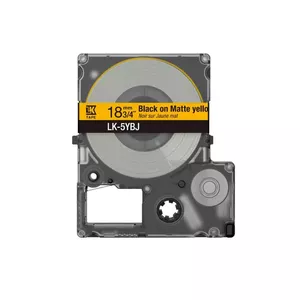 Лента для маркировки Epson C53S672074 Черная на желтом 1.8 см