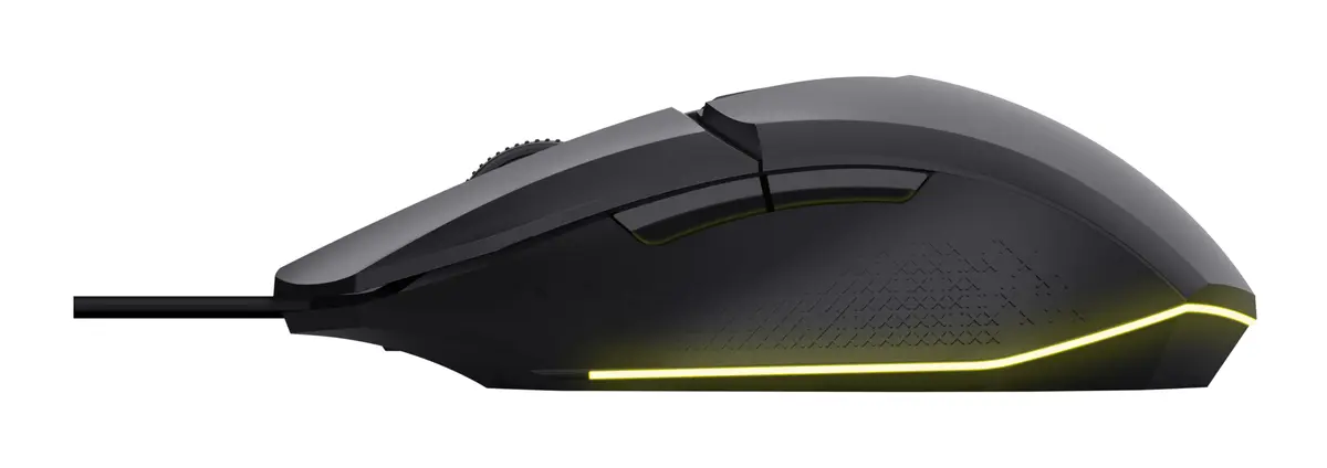 Trust GXT 109 Felox Gaming Mouse - Black Photo 5