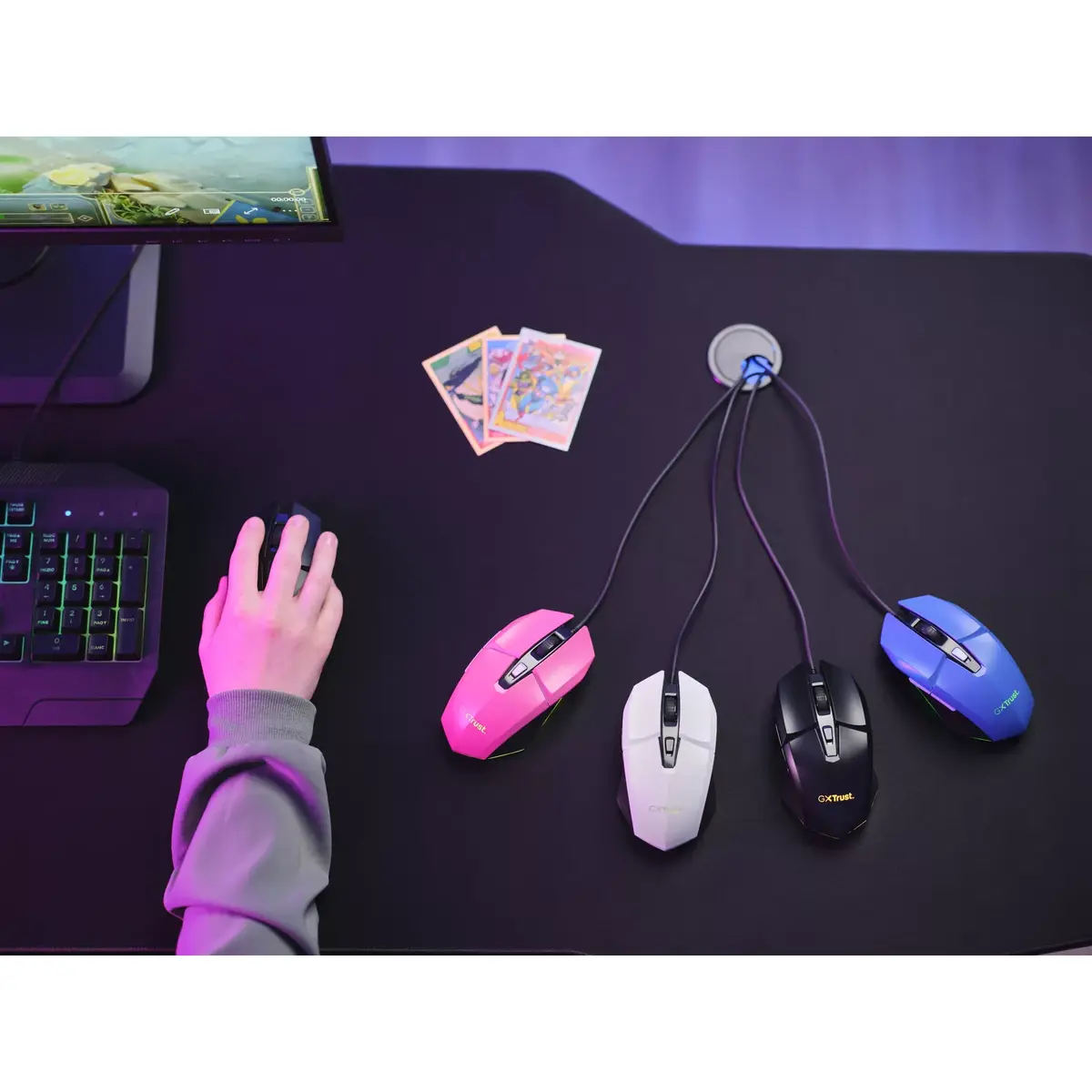Игровая мышь Trust GXT 109W Felox Photo 9