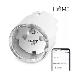 Smart plug IGET HOME Power 1 — 230V, 16A, 3680W (smart socket)