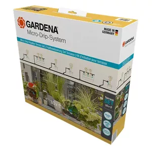 Drip irrigation system Gardena 13400-20 Hose length 15 m Black Green
