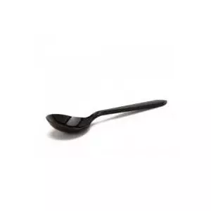 Plastic Coffee Spoon Starpakas Superior Black 0.096 kg, Pack of 50