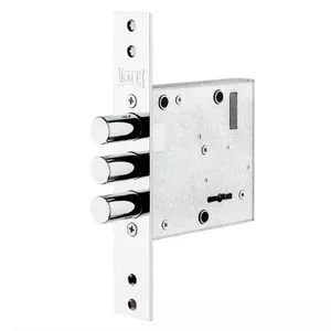 KALE 447L Mortise Lock, Chrome Plated