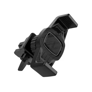 Car air vent holder HOCO CA38 for smartphones 3.5–6 inches, black