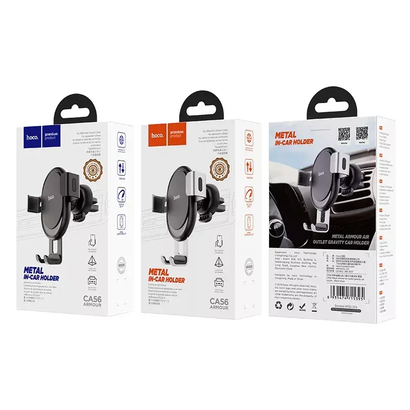 Hoco CA56 Gravity Car Air Vent Holder for Smartphones Photo 8
