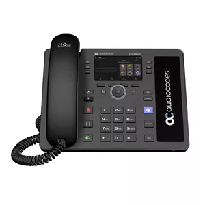 IP-телефон AudioCodes Teams C435HD-R PoE GbE черный проводная трубка