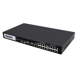 ALLNET ALL5000v2 gateway/controller 10 100 Mbit/s Black Rack 1U