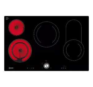 Ceramic Hob NEFF T18PT16X0 — Built-in 80 cm, 4-zone, Glass-Ceramic, Rotary/Touch Controls