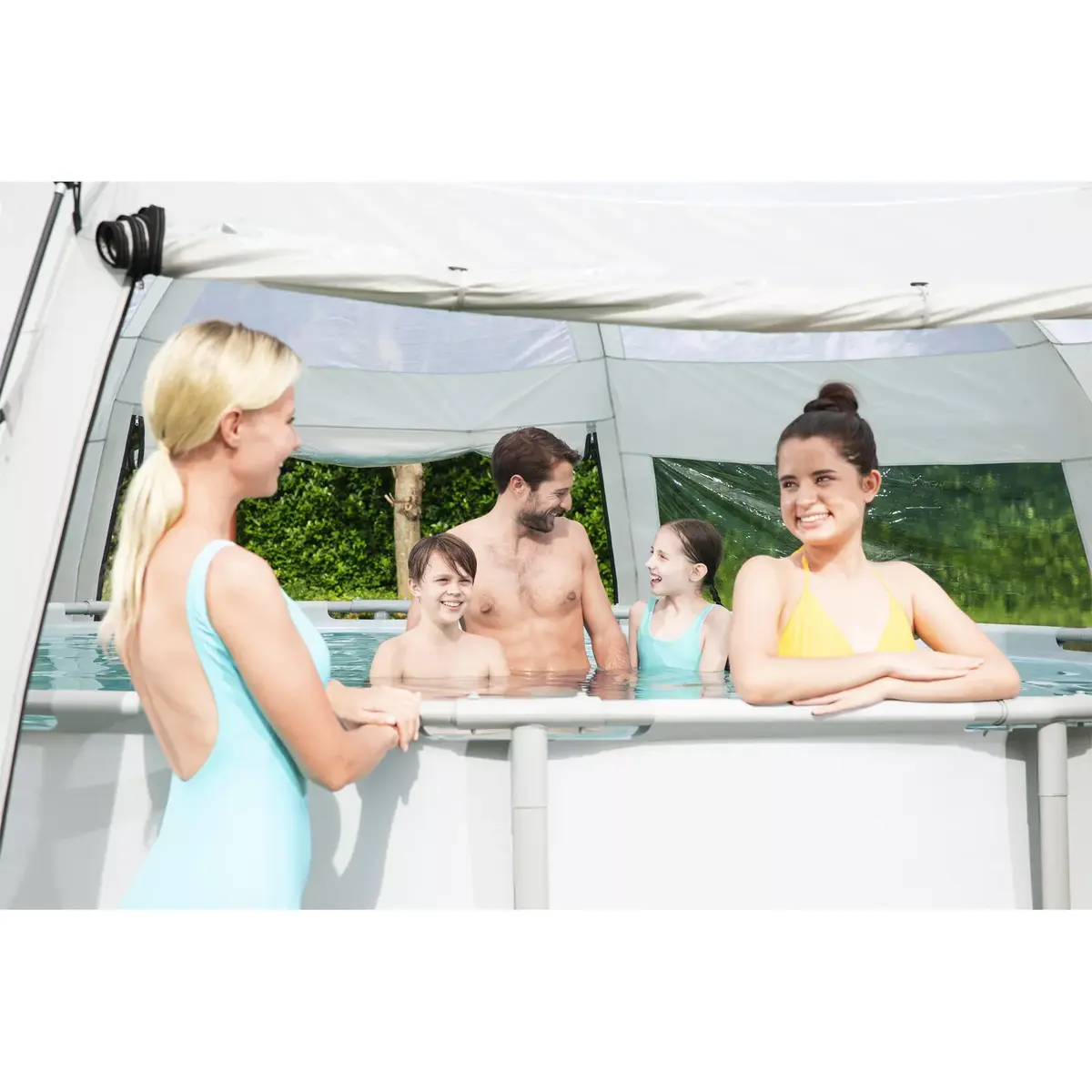 Bestway 58612 Round Pool Dome Photo 6