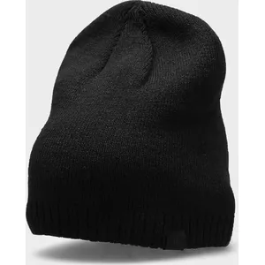 4f Ziemas cepure H4Z22-CAM002 Deep black r.one size