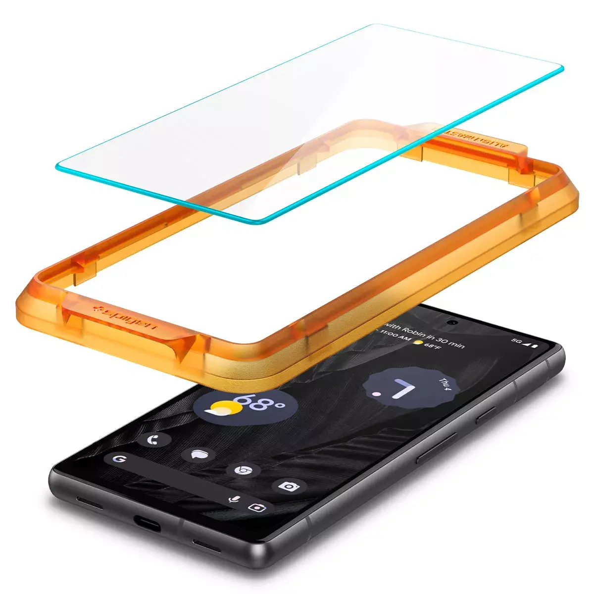 Ekrāna aizsargs Spigen Glas.tR AlignMaster Pixel 7a Photo 5