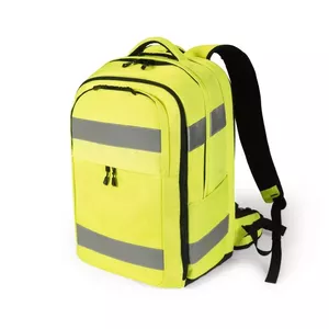 DICOTA Hi-Vis mugursoma dzeltena EN ISO 20471:2013 sertifikācija