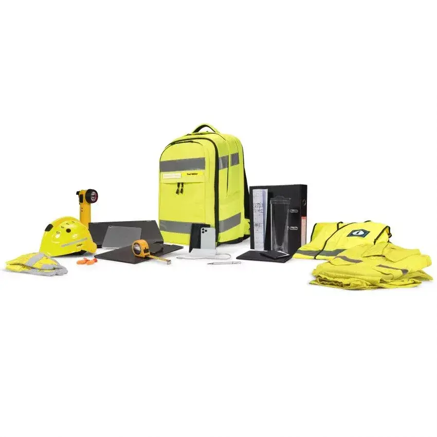 DICOTA Hi-Vis mugursoma dzeltena Photo 12