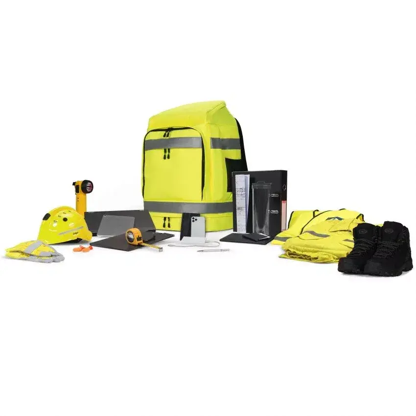 Mugursoma DICOTA Hi-Vis Dzeltena Photo 14