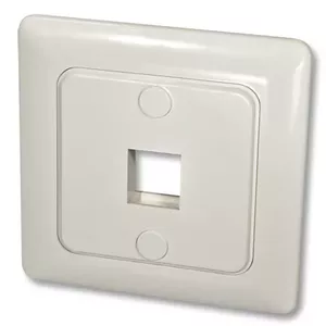 Wall Plate Lindy 60543 White