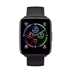 Смарт‑часы MiBro Watch C2 — корпус 47 мм круглый, 1.69" (4.29 см) AMOLED 240×280 сенсорный, силиконовый ремешок (чёрный)