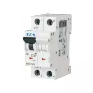 Eaton FAZ C25/1N Miniature Circuit Breaker 1+N 25A 15kA AC