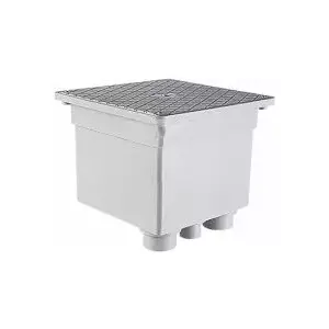 Elettrocanali kabeļu inspekcijas aka ar vāku 250 x 250 mm