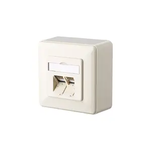 Розетка RJ-45 BTR NETCOM 130C380002-I Белая