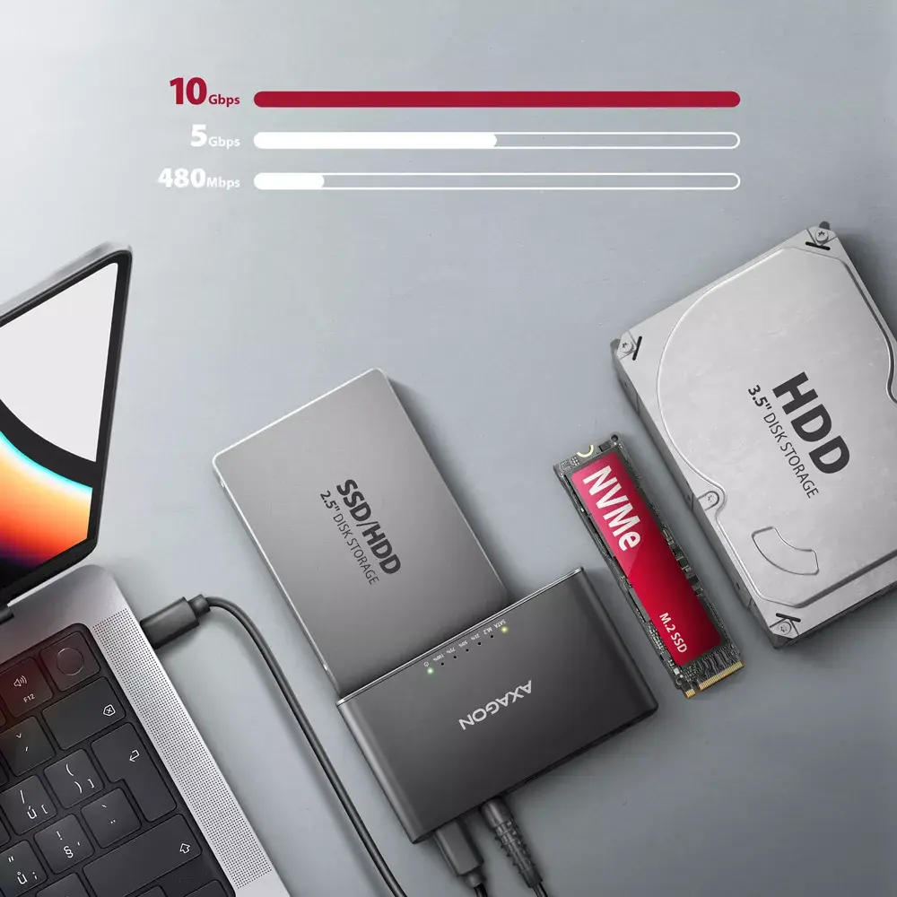 Клон мастер USB-C Axagon ADSA-CC Photo 5
