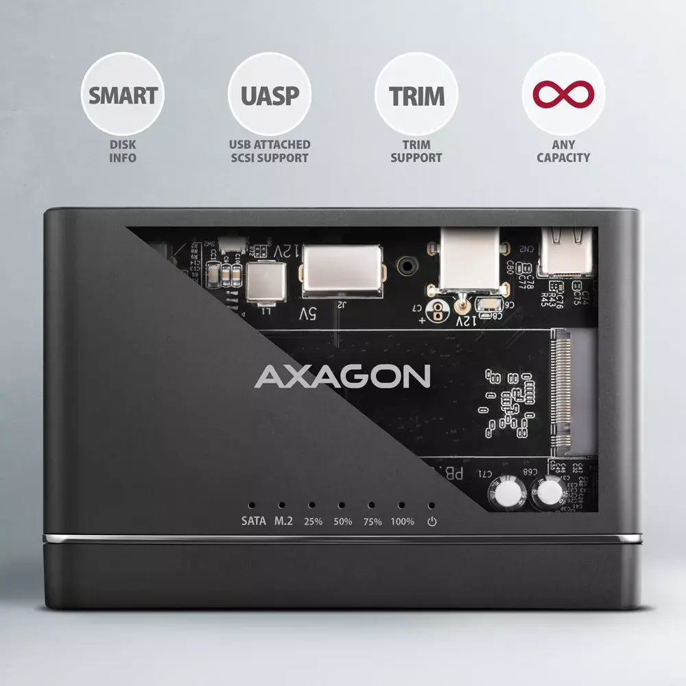 Клон мастер USB-C Axagon ADSA-CC Photo 7