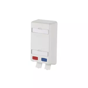 Socket outlet 2 x RJ-45 METZ CONNECT 1309150102-E