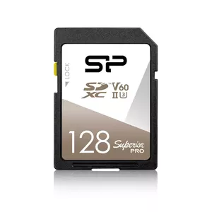 Flash Memory Silicon Power 128GB UHS-II SDXC Superior Pro