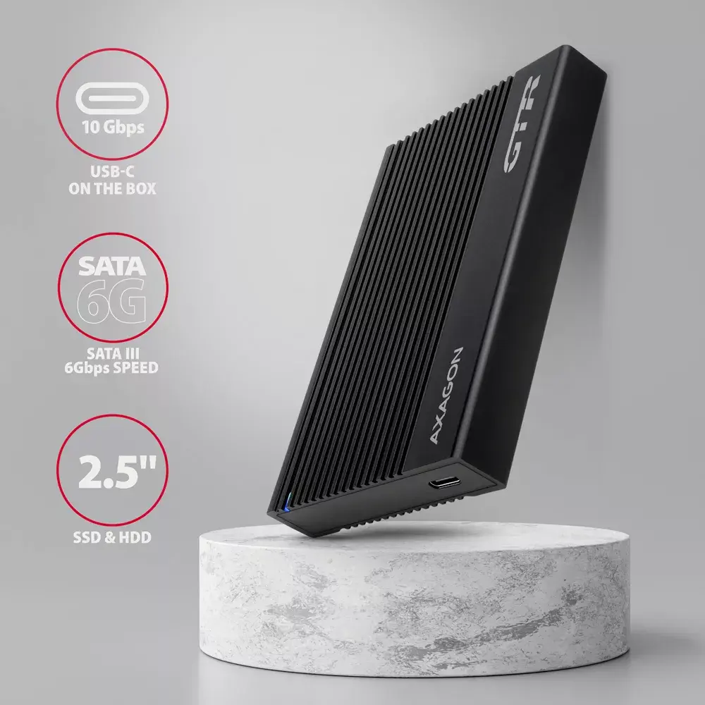 HDD/SSD korpuss Axagon EE25-GTR Photo 2