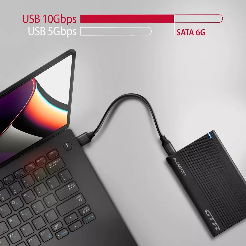 HDD/SSD korpuss Axagon EE25-GTR Photo 6