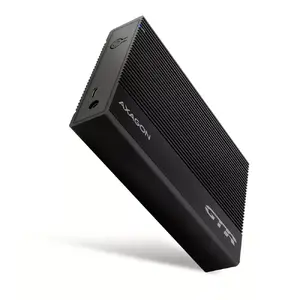 Корпус HDD Axagon EE35-GTR USB-C 5Gbps SATA 6G 3.5 RIBBED box BLACK